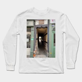 Alley through half-timbered house Long Sleeve T-Shirt